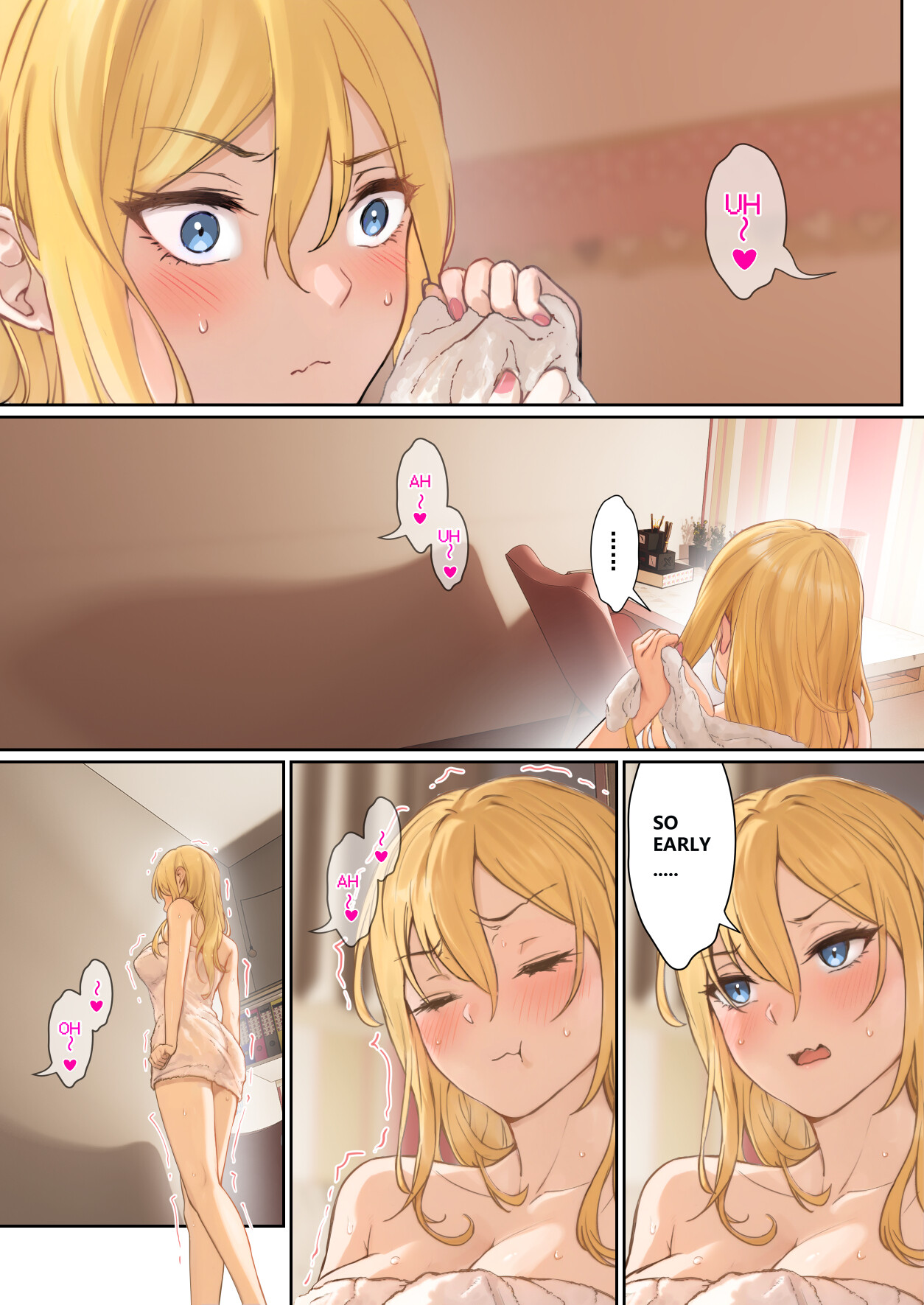 Hentai Manga Comic-My AR glasses can see various stats about my foster sister?!-Read-93